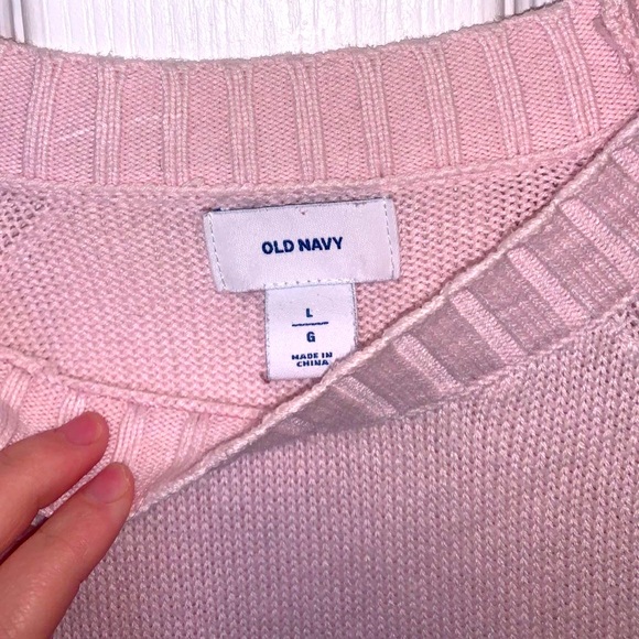 Long Pink Sweater - Picture 2 of 3